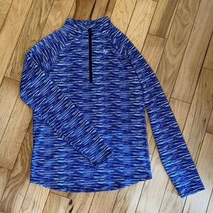 Justice Purple Heather Quarter Zip